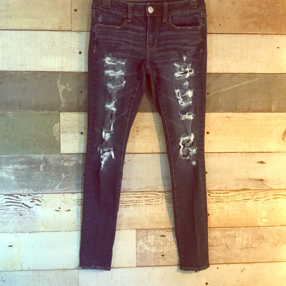 American Eagle Jean Jeggings Size 2